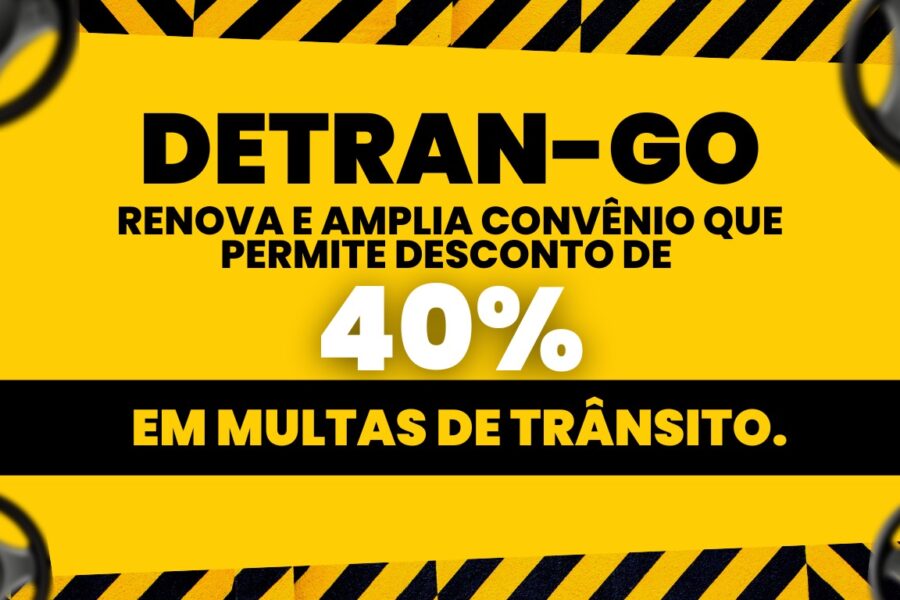 Convênio permite desconto de 40% em multas