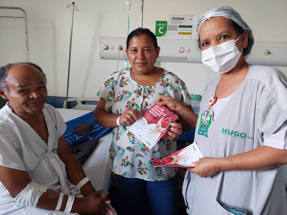 HUGO triplica captação de doadores de sangue