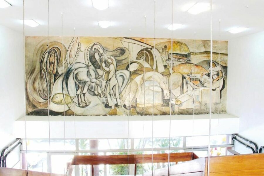 Secult conclui transferência do painel de Frei Confaloni