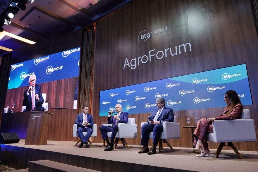 “Nossa produção é motivo de orgulho”, destaca Caiado durante AgroForum