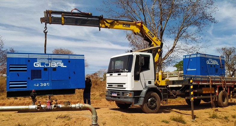 Saneago contrata locação de grupos geradores de energia elétrica