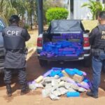 PM e PF apreendem veículo com mais de 300 kg de maconha