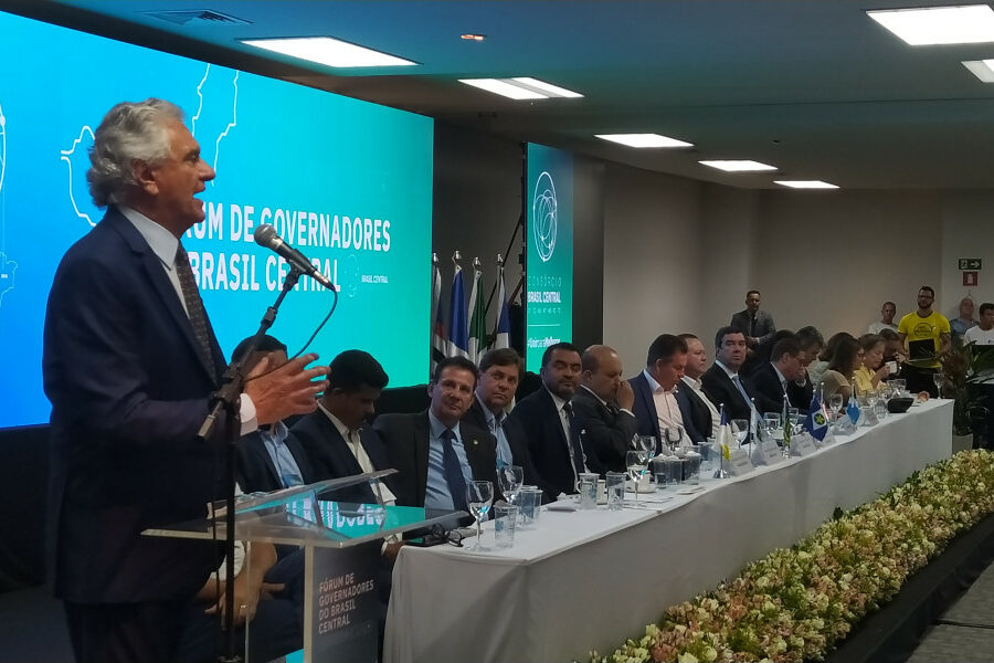 Caiado destaca integração das forças de segurança em fórum de governadores