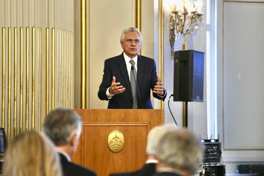Caiado participa do encontro de lideranças da América Latina