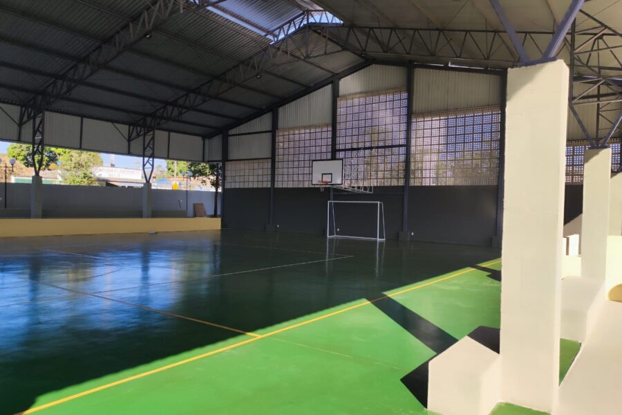 Quadra do Colégio Benedito Hesketh será inaugurada nesta quarta