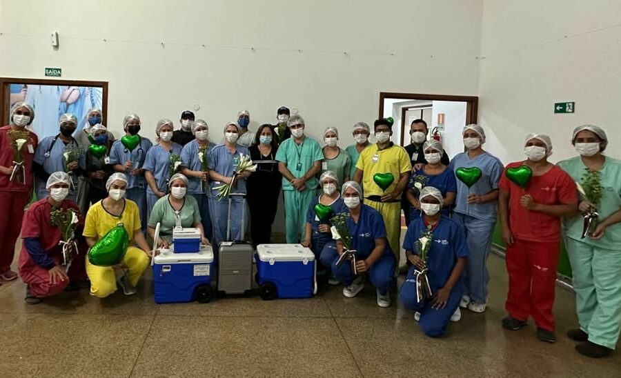 Profissionais que atuam em transplante de órgãos são homenageados