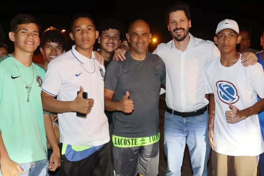 Vice participa do lançamento da Taça das Favelas 2023