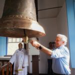 Caiado participa de missa em louvor à Nossa Senhora Aparecida na cidade de Goiás