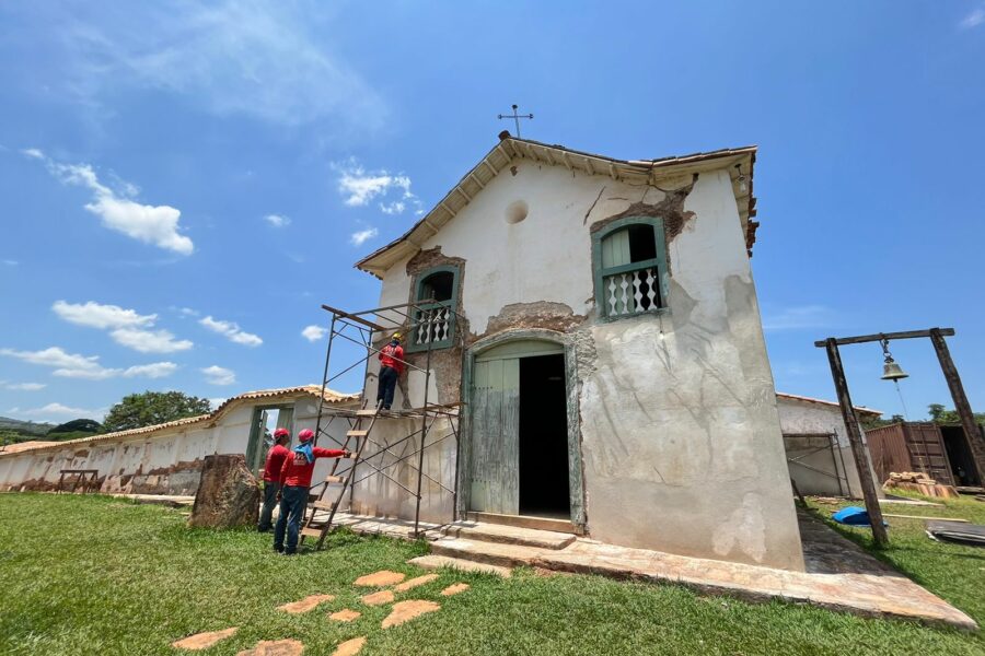 Governo inicia restauração da Igreja São João Batista