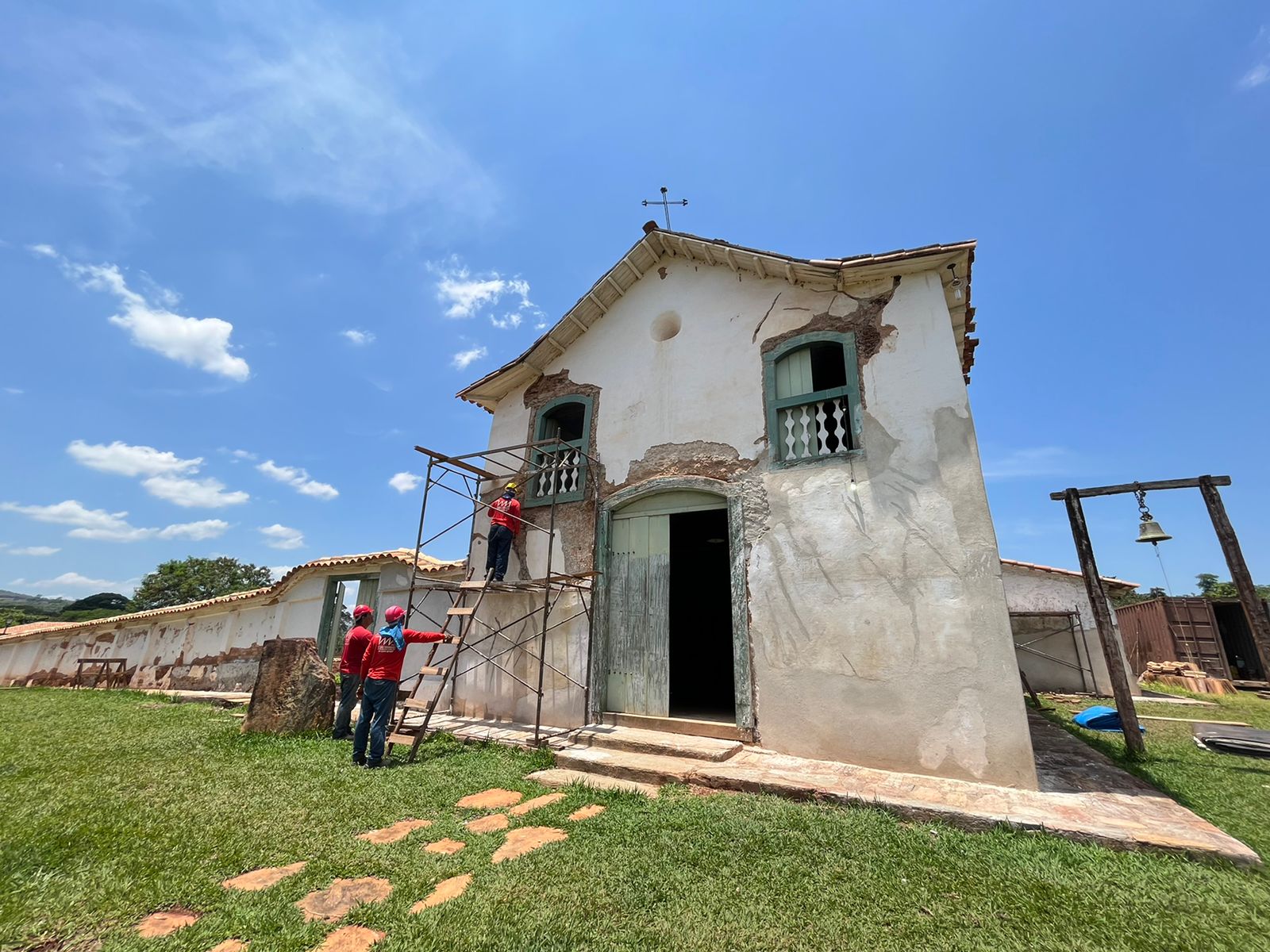 Governo inicia restauração da Igreja São João Batista