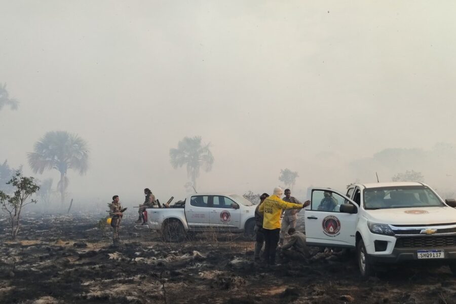 Incêndio consumiu 5,5 mil hectares no Parque de Terra Ronca