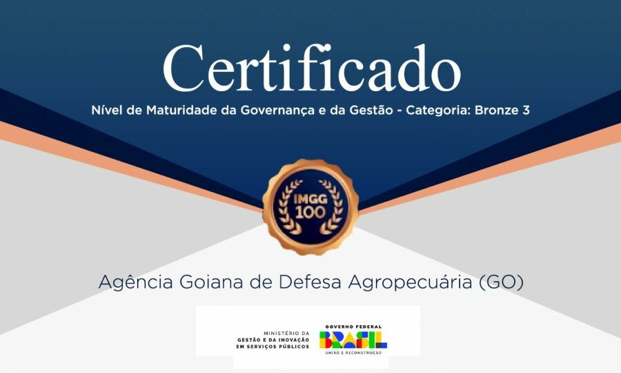Ministério da Economia premia Agrodefesa pela maturidade de gestão e governança