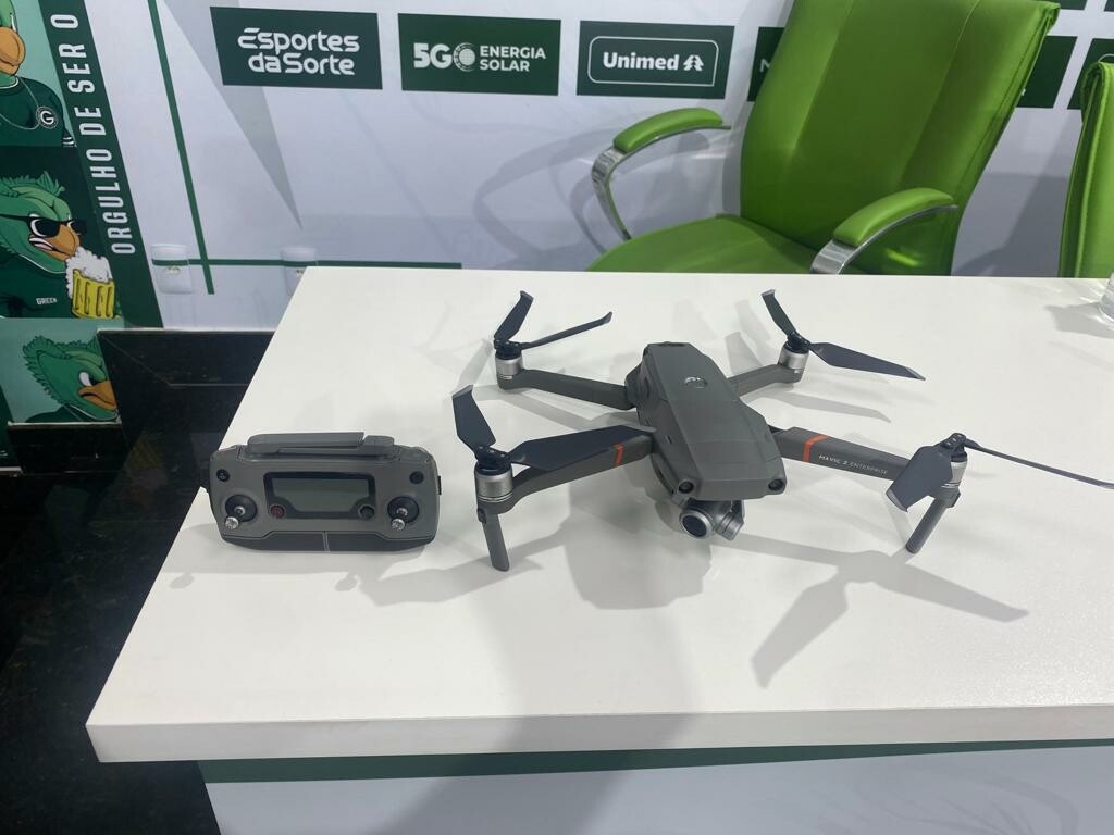 Polícia Civil recebe drone para atuação junto a  torcidas