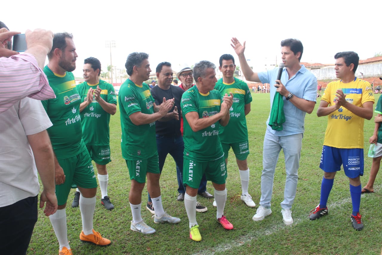 Daniel Vilela prestigia Futebol das Estrelas, em  Petrolina