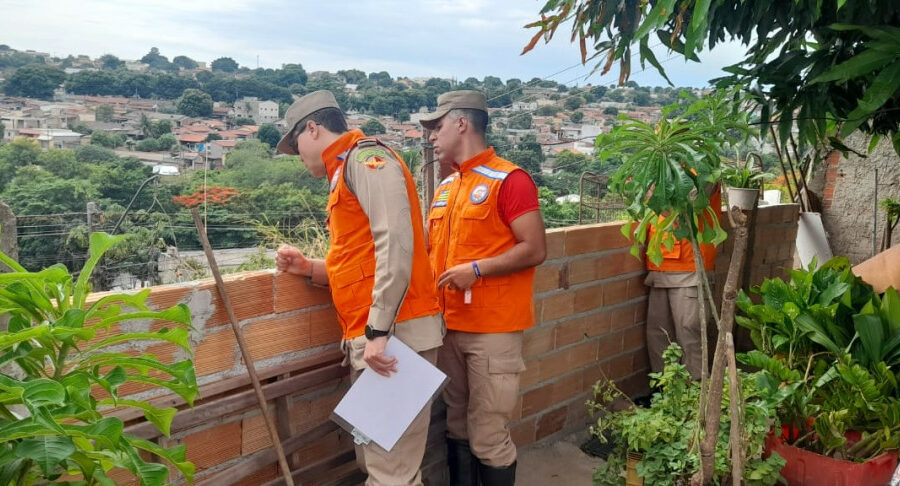 Defesa Civil monitora áreas de risco em Goiânia