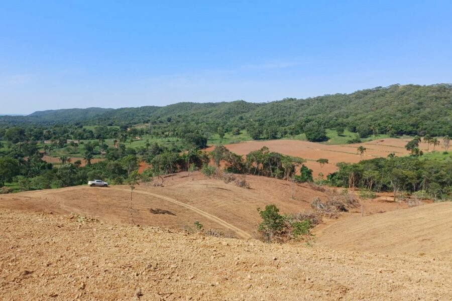Meio Ambiente flagra desmatamentos em Santa Terezinha e Pires do Rio