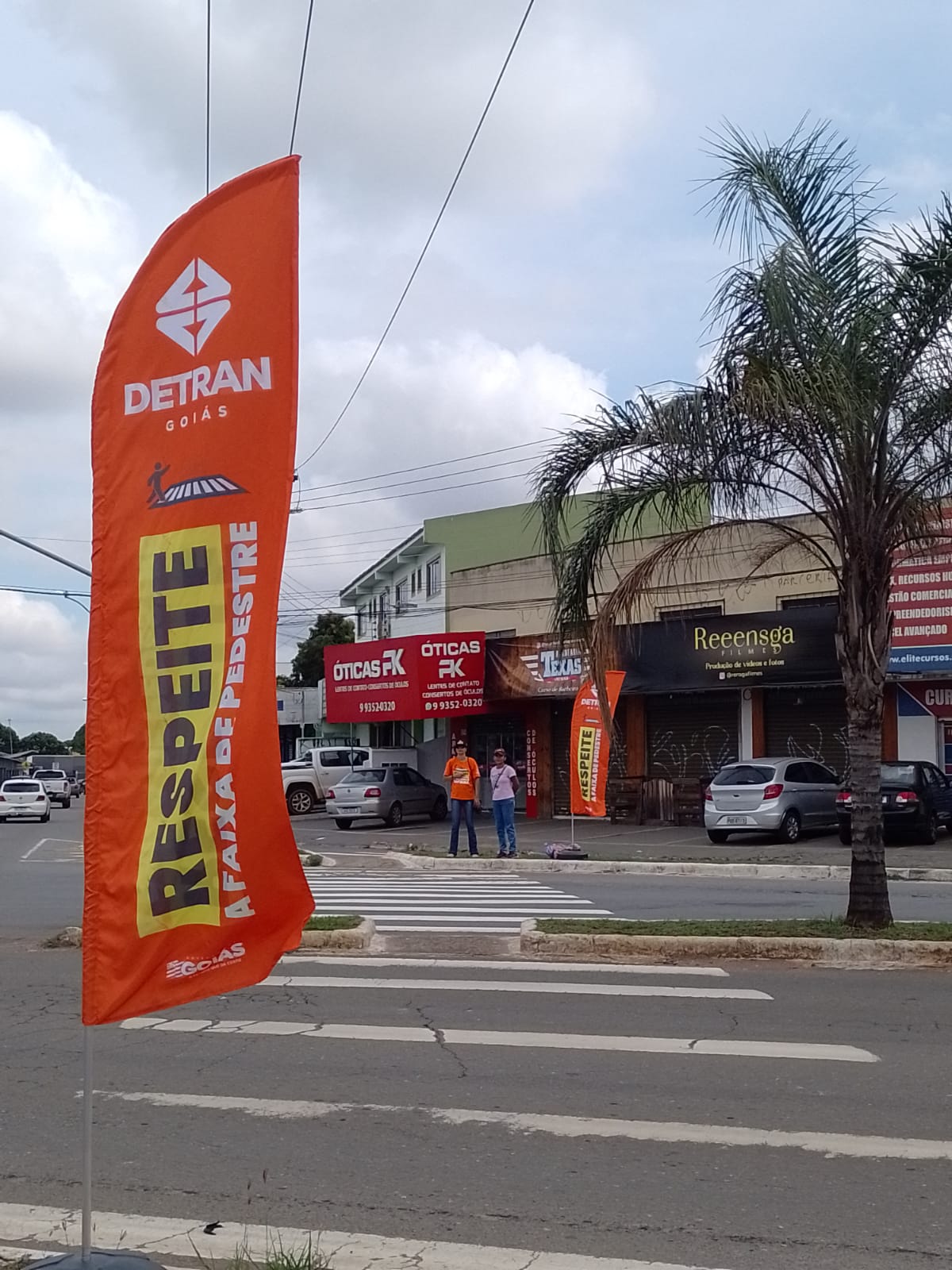 Detran promove onda de conscientização no Centro de Goiânia