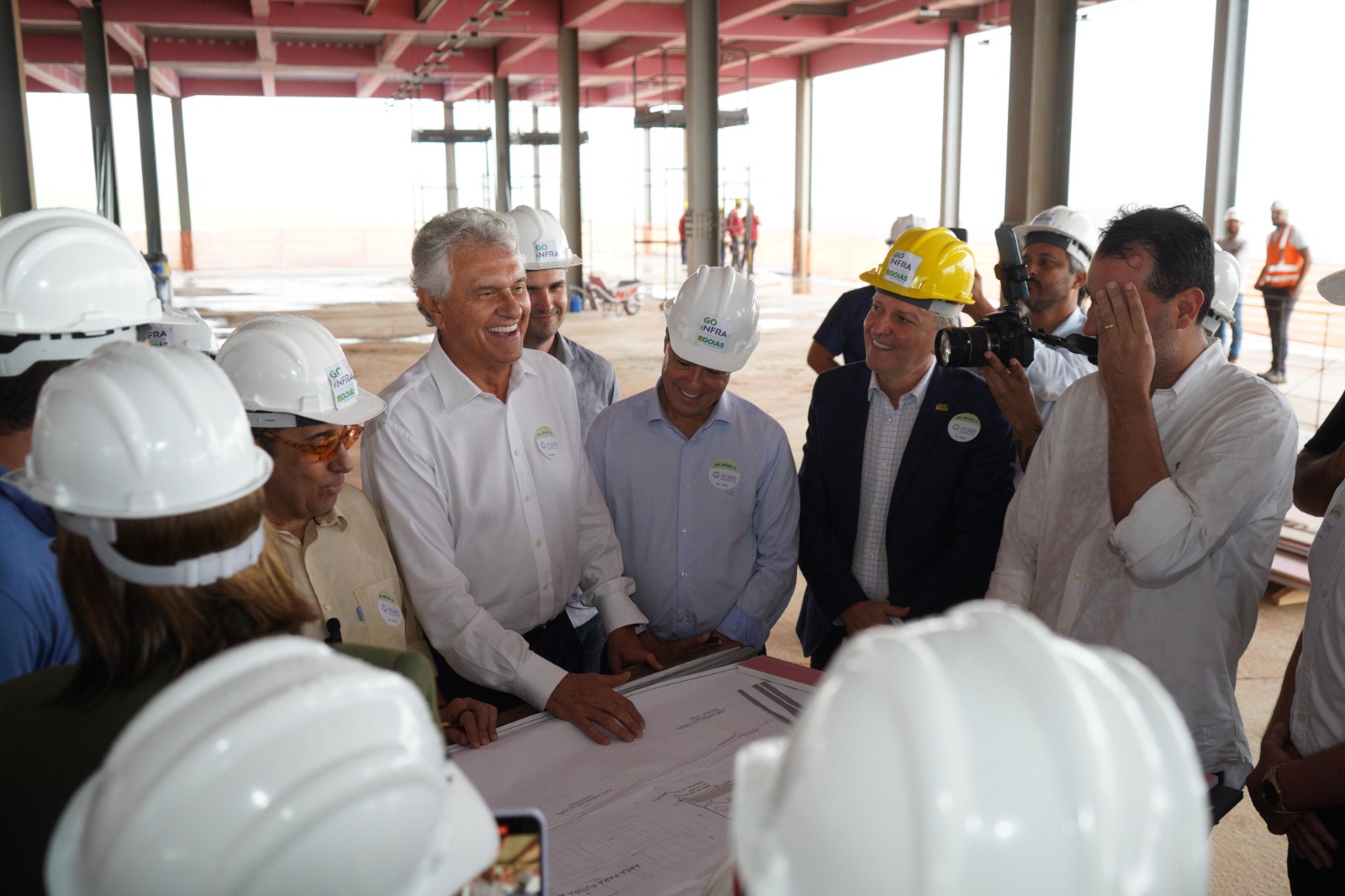 Autoridades vistoriam obras do Cora e reforçam apoio ao complexo oncológico