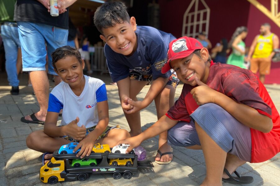 Goiás Social distribui mais de meio milhão de brinquedos em todos os municípios do estado