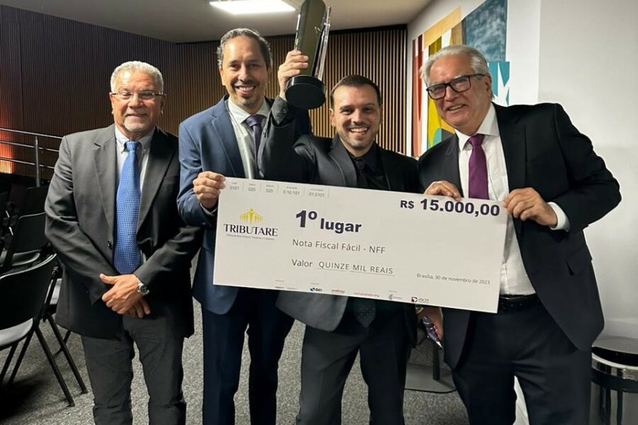 Secretaria da Economia conquista 1º lugar no Prêmio Tributare