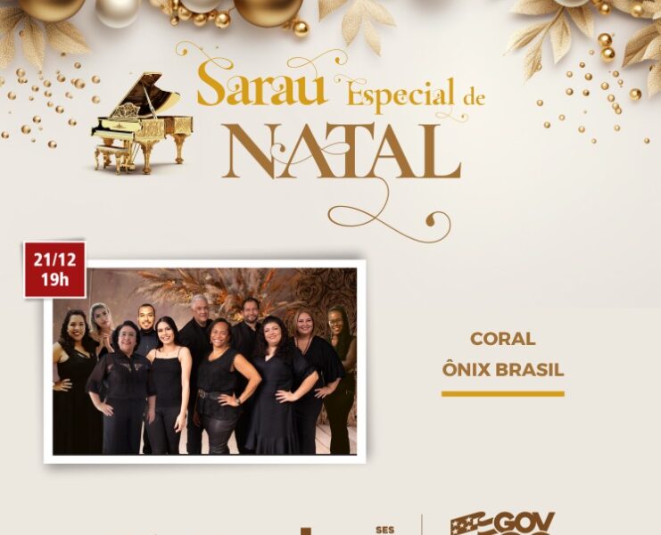 Vocal Onix Brasil é a atração do Sarau Especial de Natal do HGG