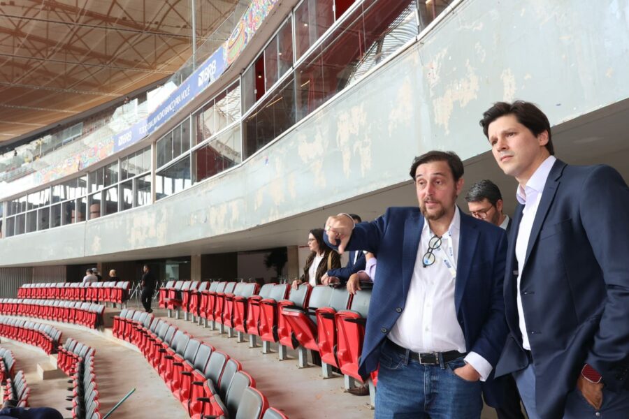 Reestruturação do Serra Dourada: Daniel Vilela faz visita técnica ao Mané Garrincha