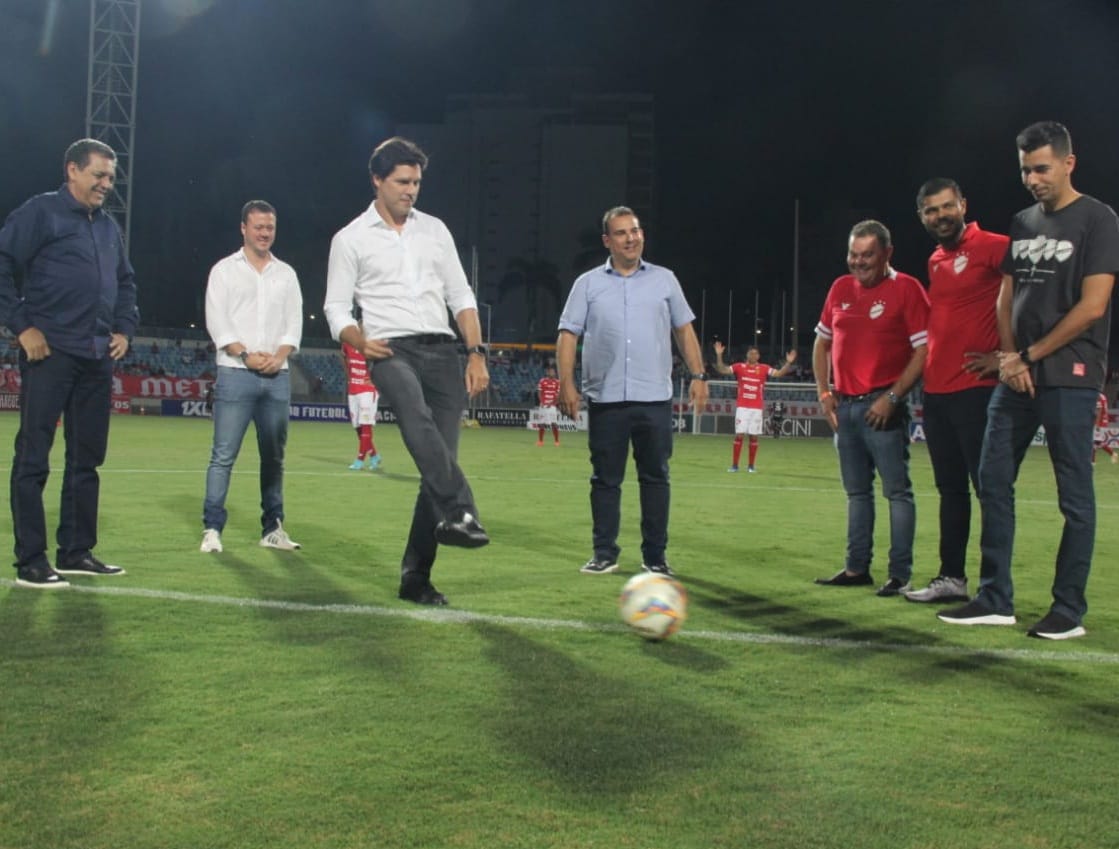 Daniel Vilela participa da abertura do Campeonato Goiano 2024