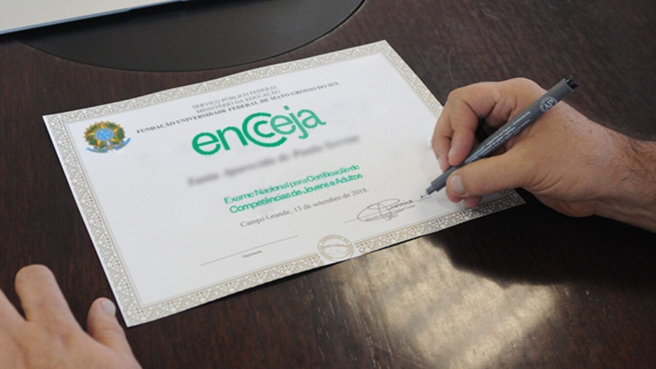 Participantes do Encceja 2023 já podem requerer seus certificados