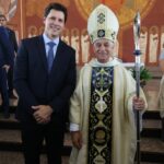 Vice-governador Daniel Vilela prestigia posse do novo bispo da Diocese de Jataí