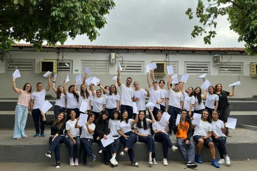 Goiás é 2° lugar nacional em participação de estudantes no Enem 2023