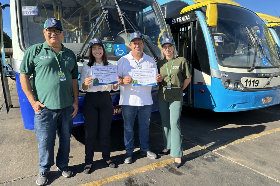 Metrobus é premiada por emissão mínima de poluentes na atmosfera