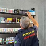 Procon Goiás apreende 1,5 mil cigarros eletrônicos em Valparaíso