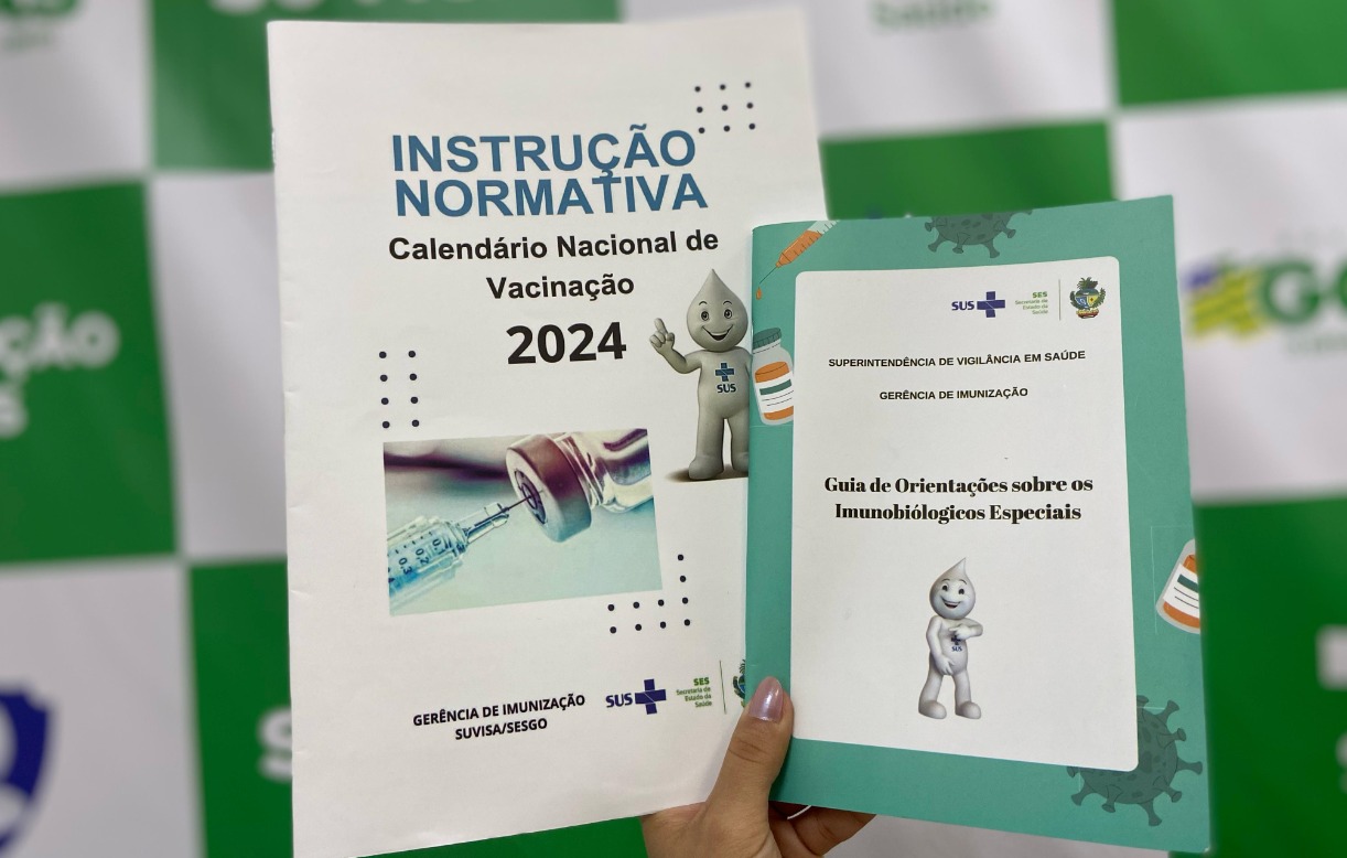 Saúde distribui informativo sobre vacinação em  todo estado