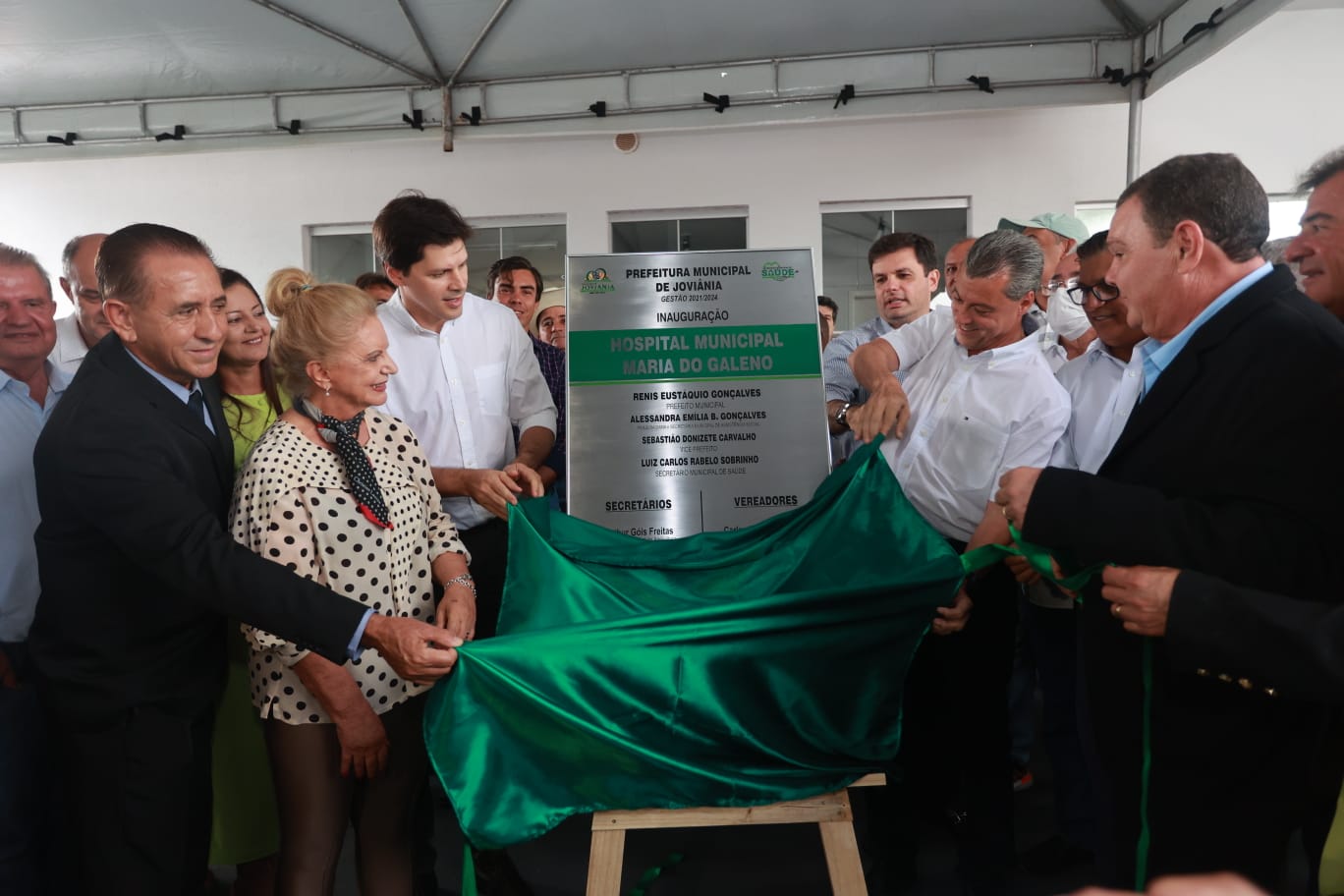 Daniel Vilela inaugura Hospital Municipal de Joviânia