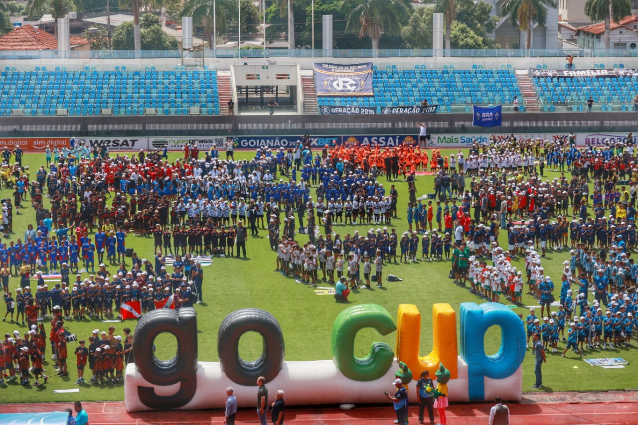 Goiás é sede do Go Cup, maior campeonato de futebol infantil do mundo