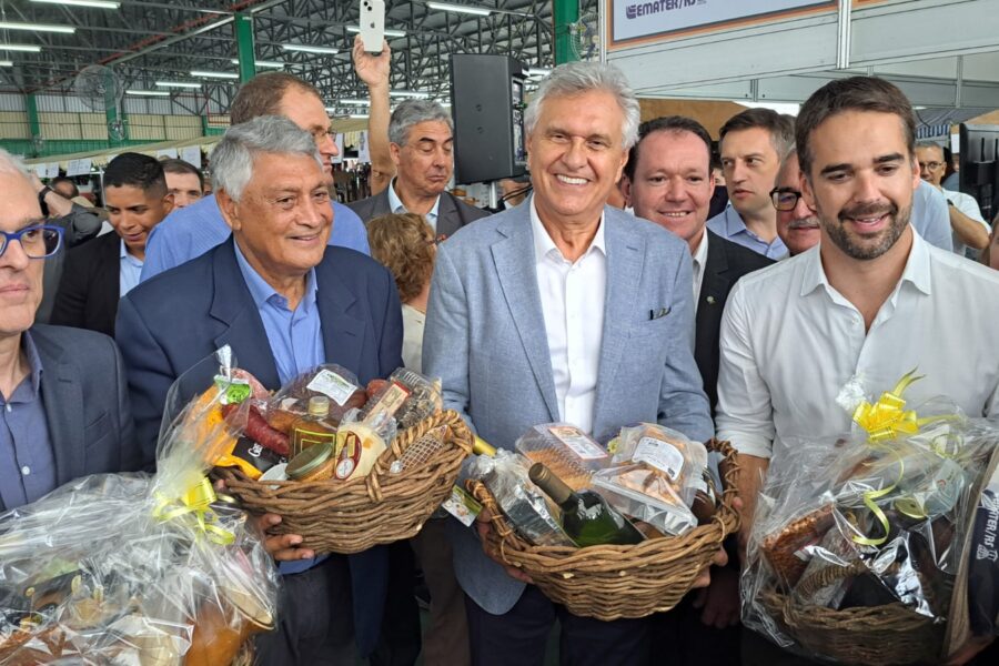 Caiado destaca relevância do agro para PIB brasileiro em feira no RS