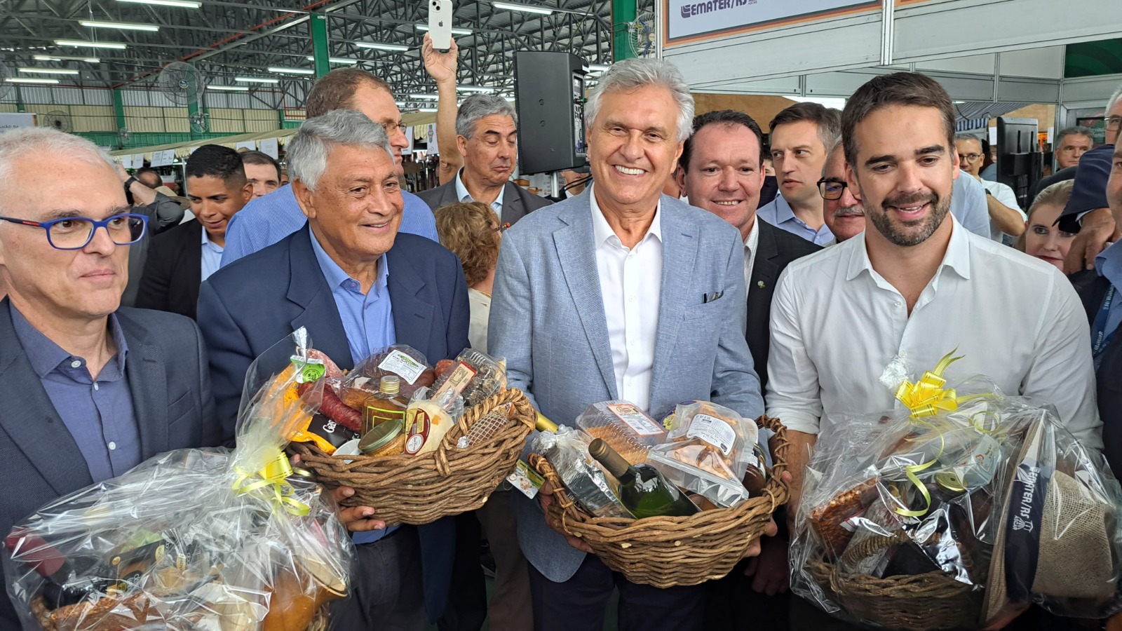 Caiado destaca relevância do agro para PIB brasileiro em feira no RS