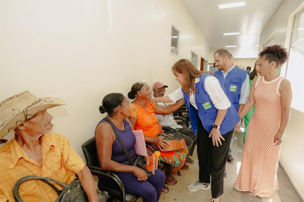 Em Jataí, Gracinha Caiado abre evento do Goiás Social e inaugura obras