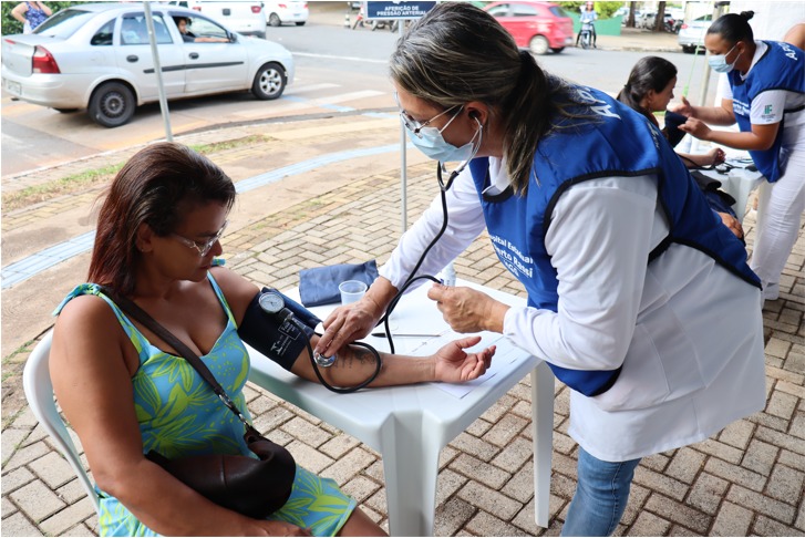 Saúde na Praça do HGG terá orientações sobre hipertensão, nesta terça