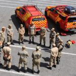 Bombeiros goianos que atuaram na tragédia do RS concedem coletiva