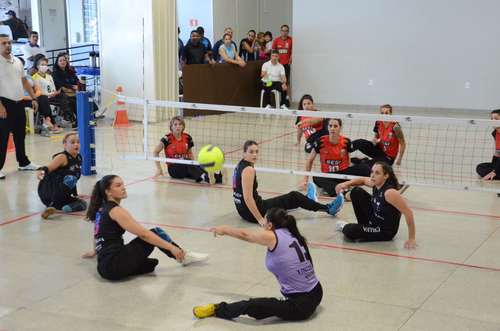 Ginásio Rio Vermelho sedia Campeonato Brasileiro de Vôlei Sentado