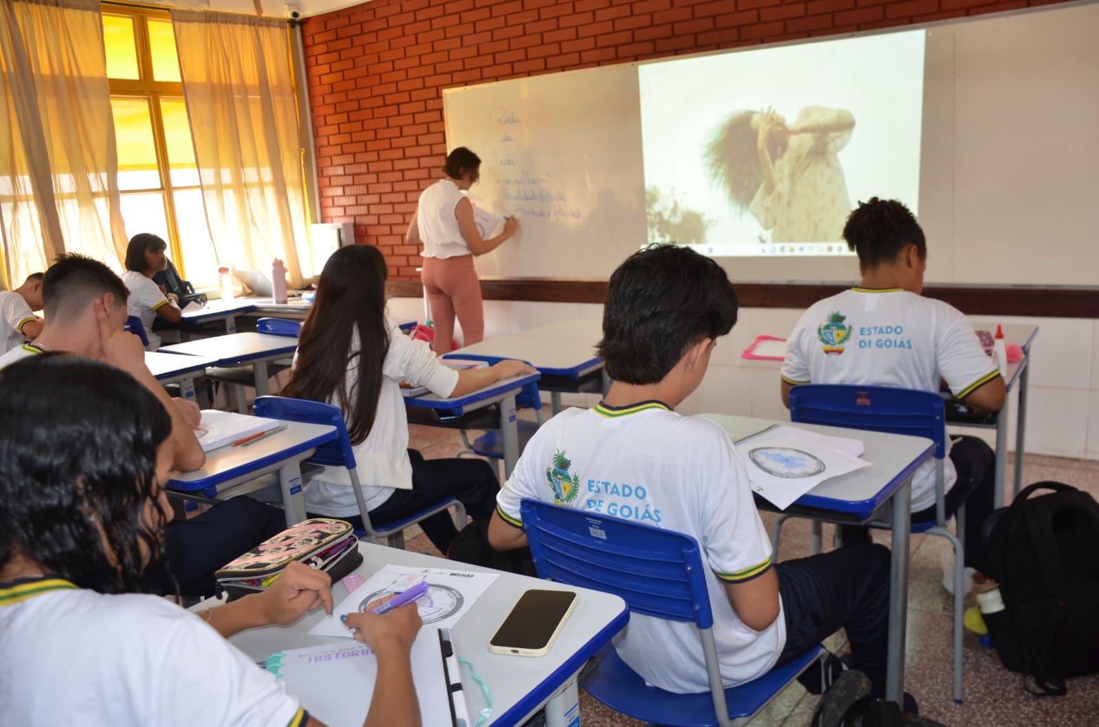 Professores efetivos são maioria na Rede Estadual de Educação