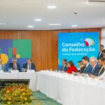 Caiado participa de reunião do Conselho da Federação