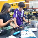 Alunos da Escola do Futuro constroem robô para disputar copa do mundo de robótica