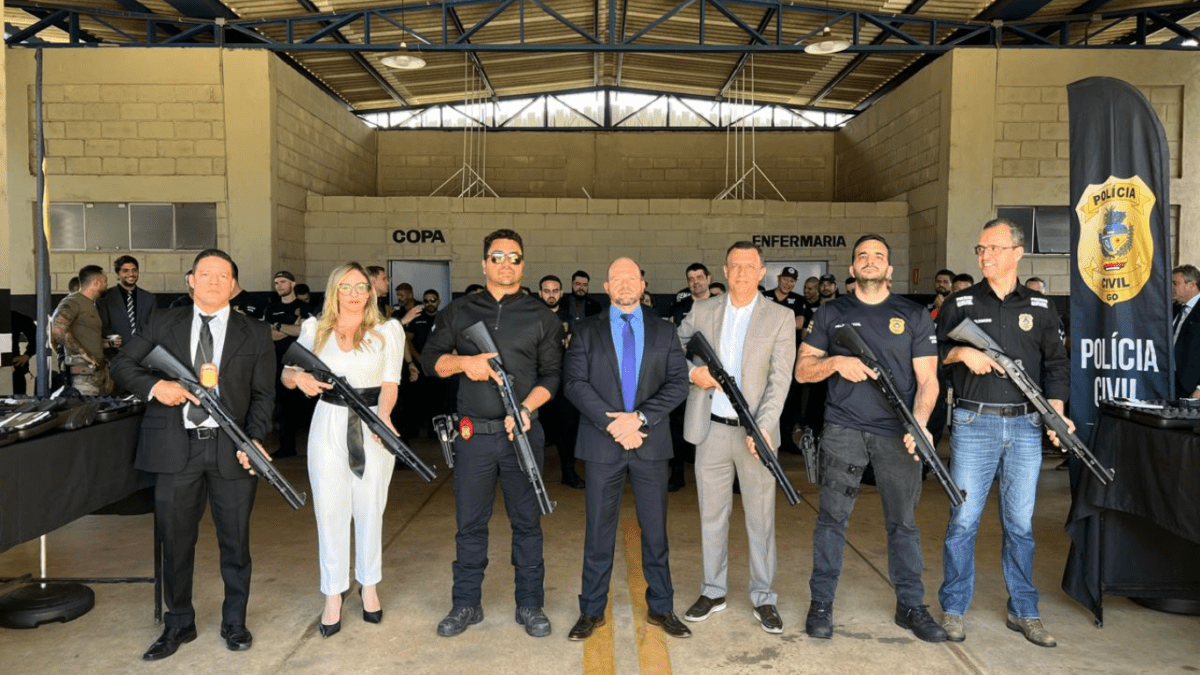 Polícia Civil adquire mais de 1,7 mil novas armas
