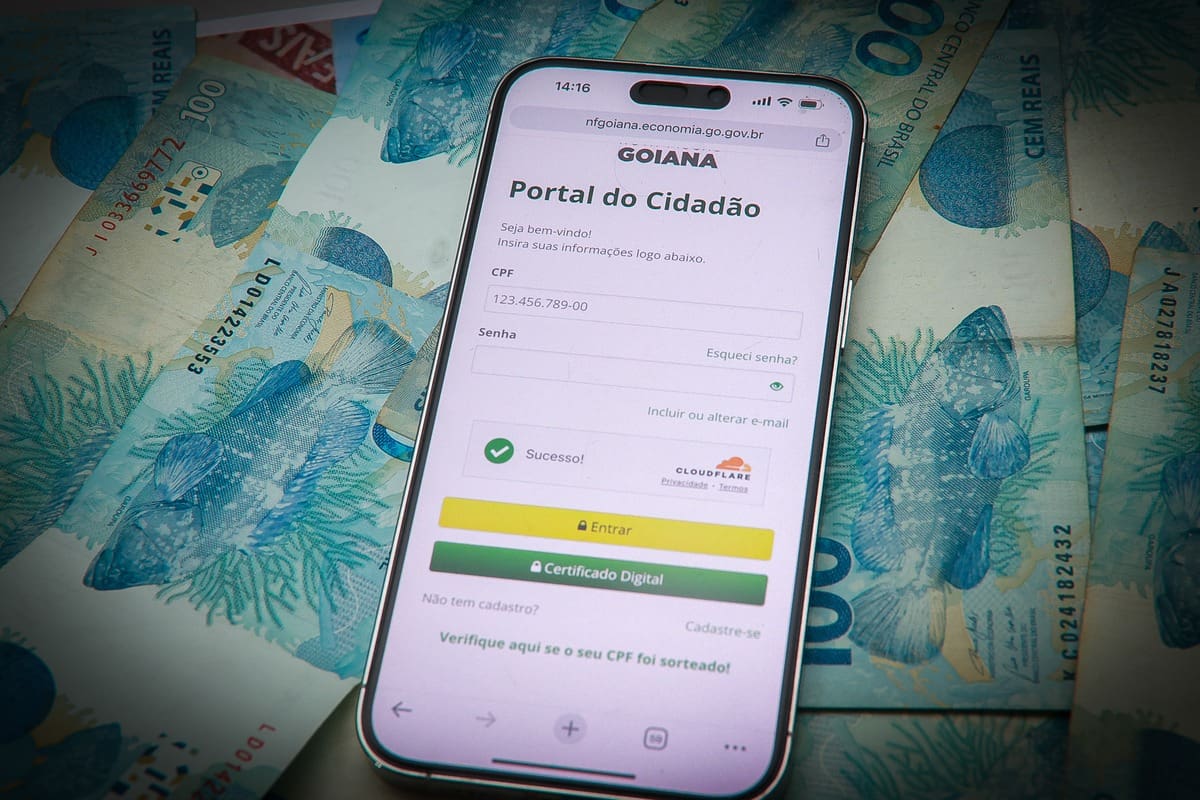 Últimos dias de inscrição para o sorteio de agosto do Nota Fiscal Goiana