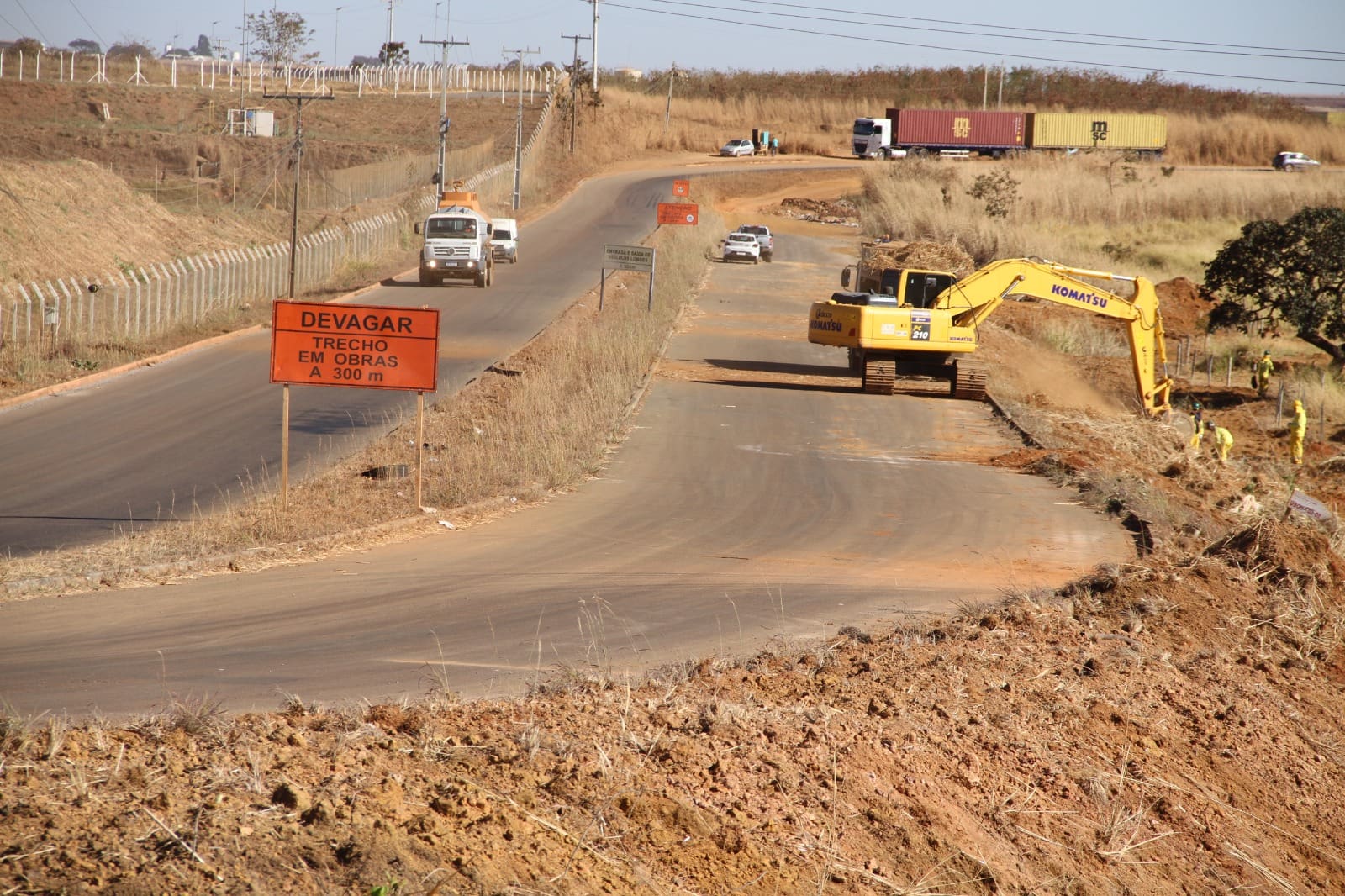 Governo de Goiás inicia obras de construção do Contorno Viário do Daia, em Anápolis