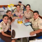 Estudantes de colégio militar participam da Olimpíada Brasileira de Robótica