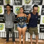 Preso trio especializado em furto a fiéis dentro de igreja em Trindade