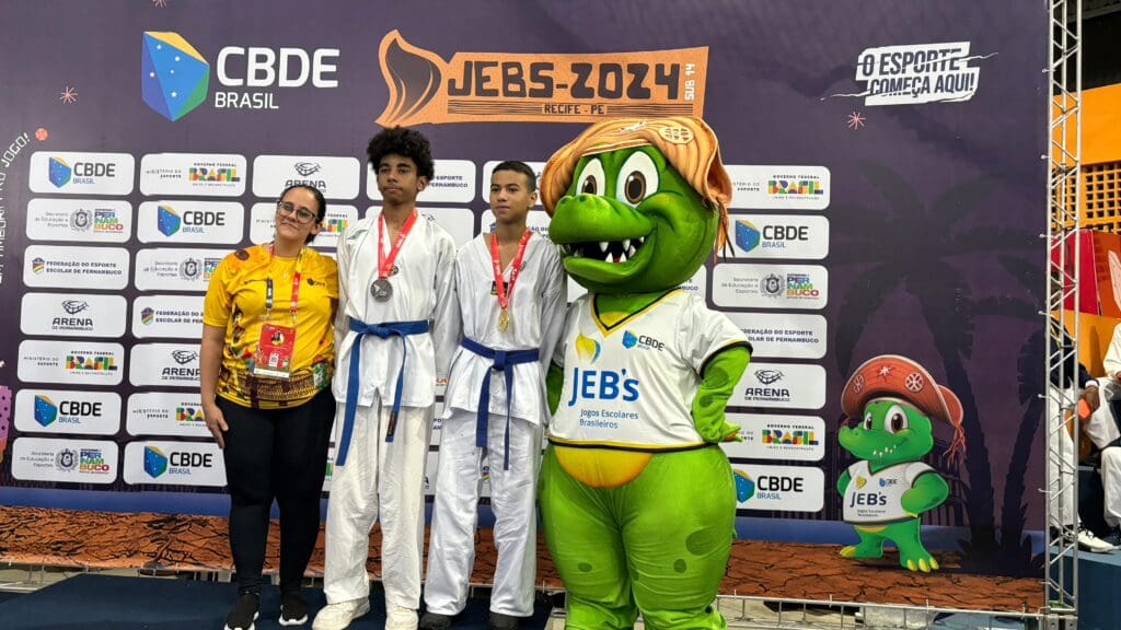 Delegação goiana conquista 30 medalhas nos Jogos Escolares Brasileiros